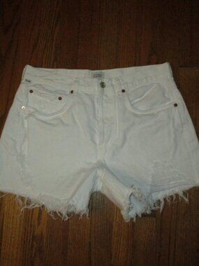 C of H Annabelle White Jean Shorts